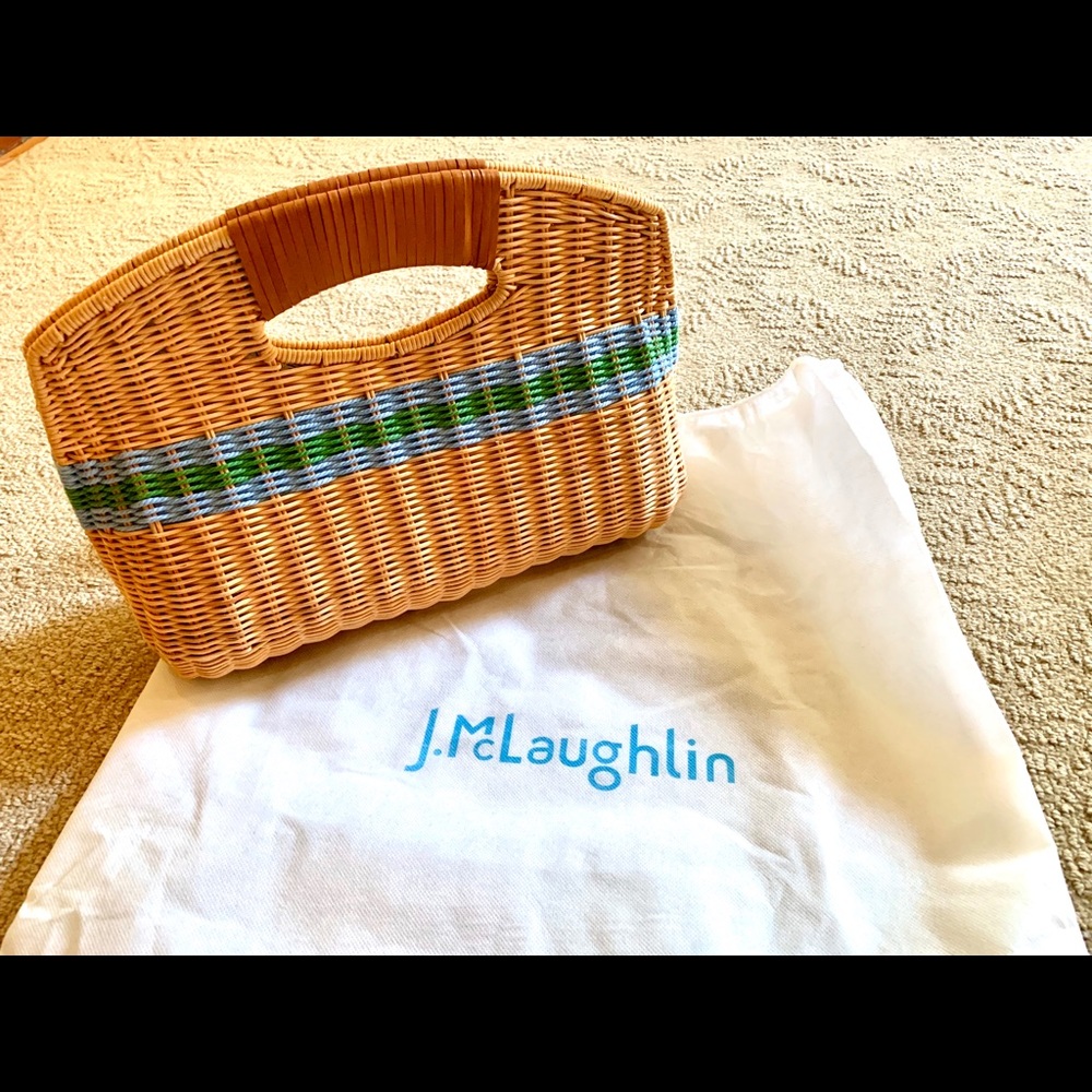 NWT J. McLaughlin Rhodes Clutch in Stripe - Picture 6 of 6